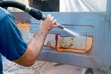 Jateamento De Estrutura Metálica