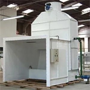 Cabine de Pintura via úmida Cabine de Pintura via úmida