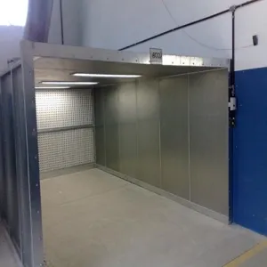 Cabine de pintura a seco Cabine de pintura a seco