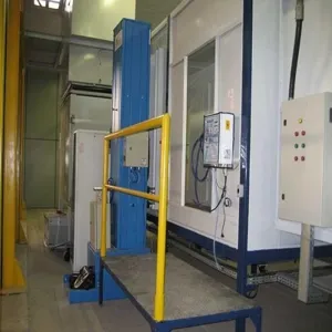 Cabine de pintura e estufa Cabine de pintura e estufa