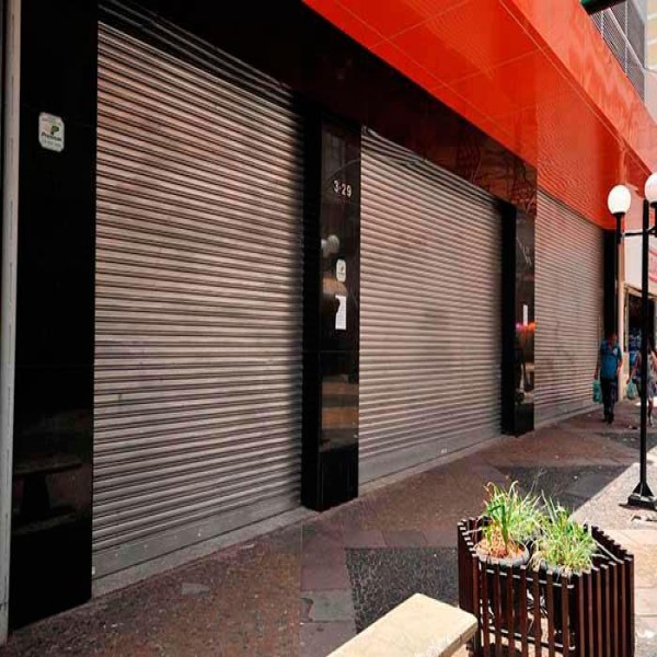 Venda de portas de enrolar com pintura eletrostática Venda de portas de enrolar com pintura eletrostática