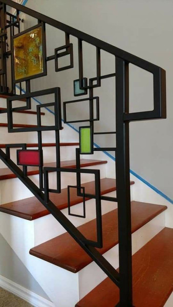 Guarda Corpo Com Pintura Eletrostática Guarda Corpo Com Pintura Eletrostática