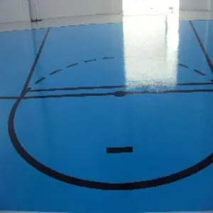 Pintura epóxi para quadras Pintura epóxi para quadras