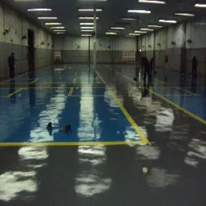 Revestimento de piso epóxi Revestimento de piso epóxi