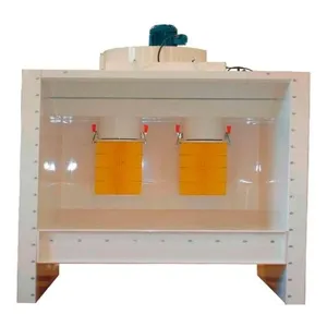 Cabine de pintura a pó eletrostática Cabine de pintura a pó eletrostática